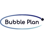 Logo de Bubble Plan